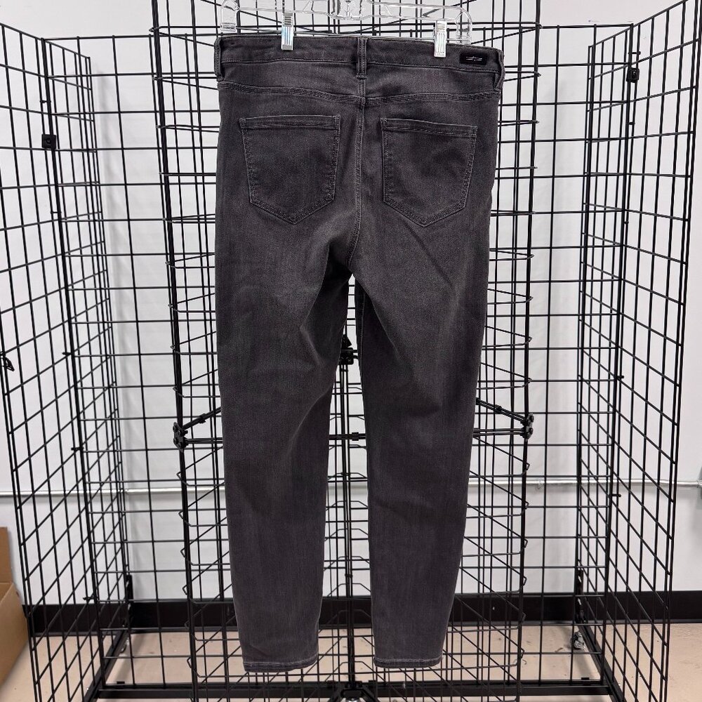 Liverpool Skinny High Rise Ankle Black Jeans Size 10 - Picture 6 of 6